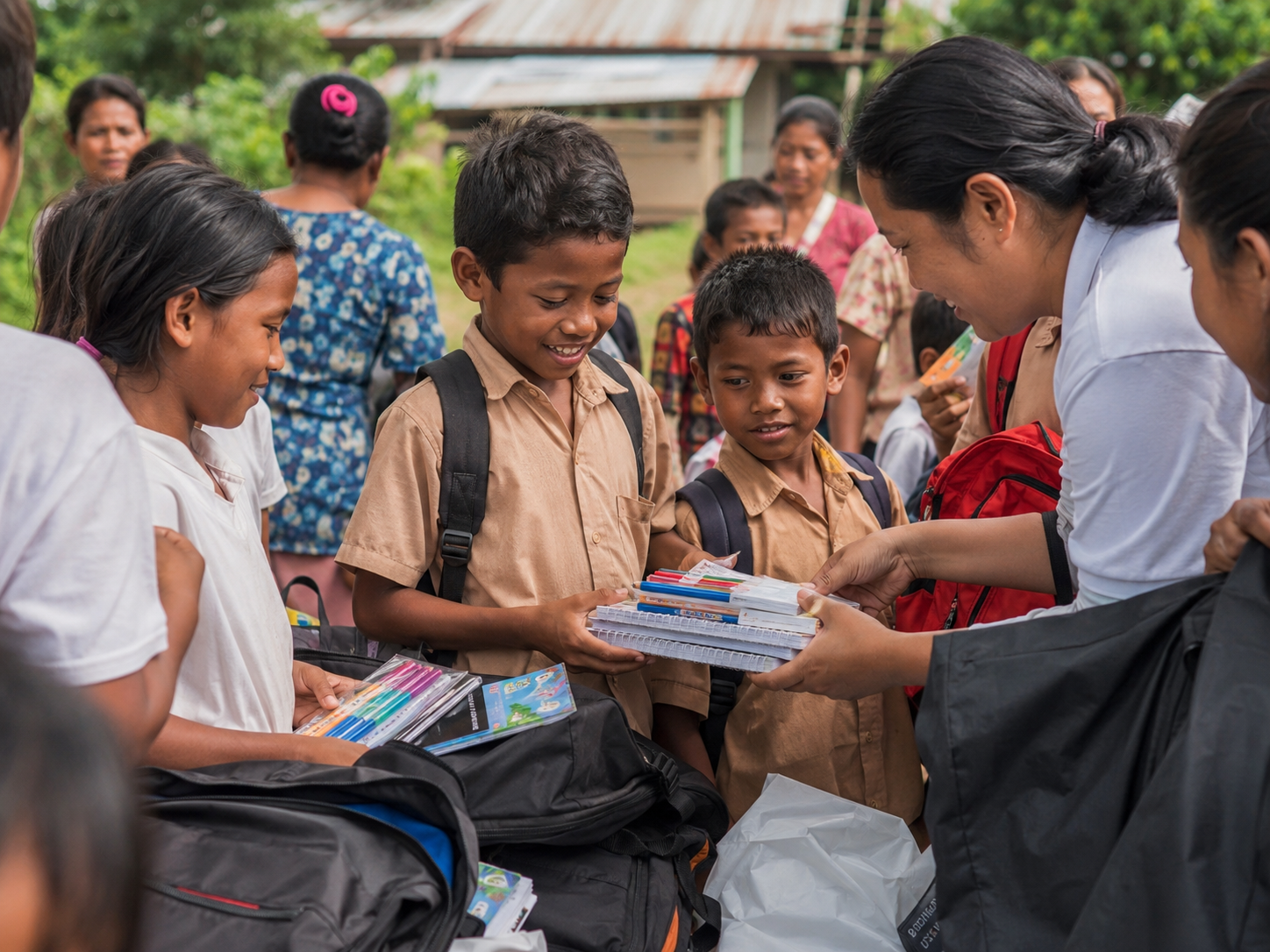 Laporan bantuan perlengkapan sekolah